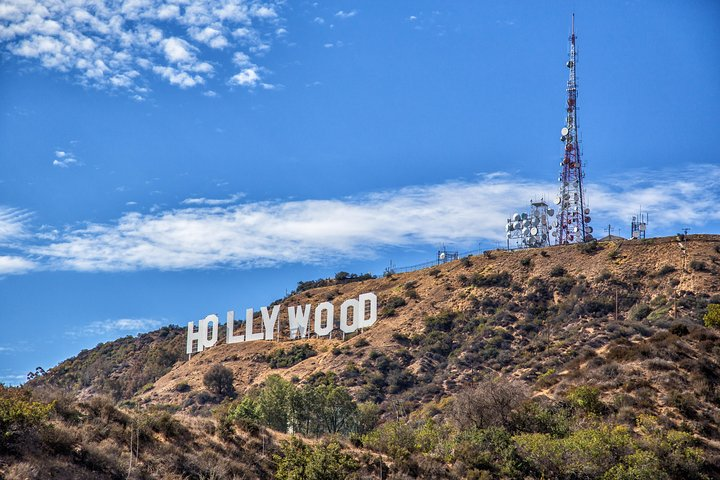 Hollywood Sign seen from Dolby Theater